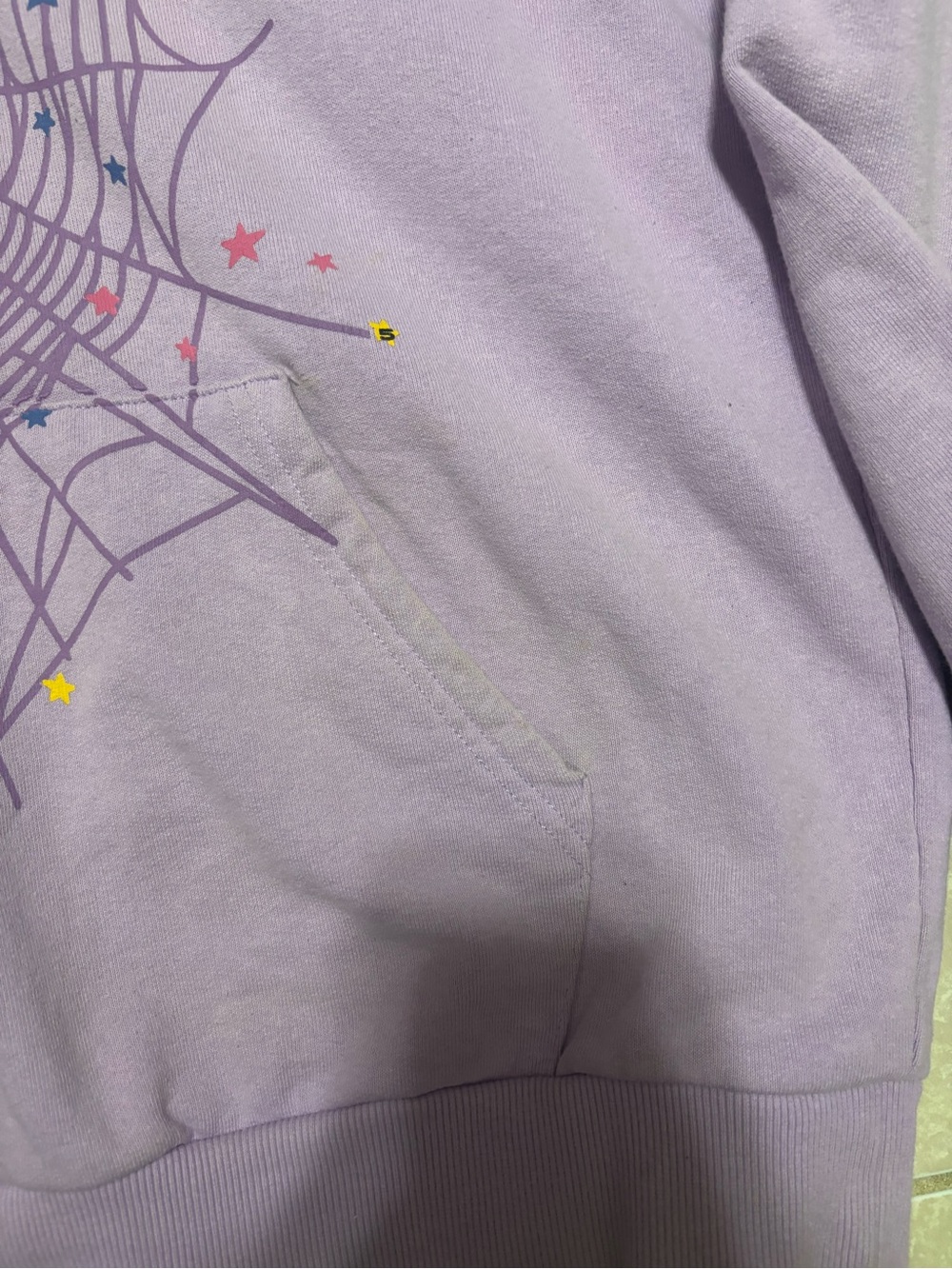 Sp5der purple hoodie - Picture 3 of 7